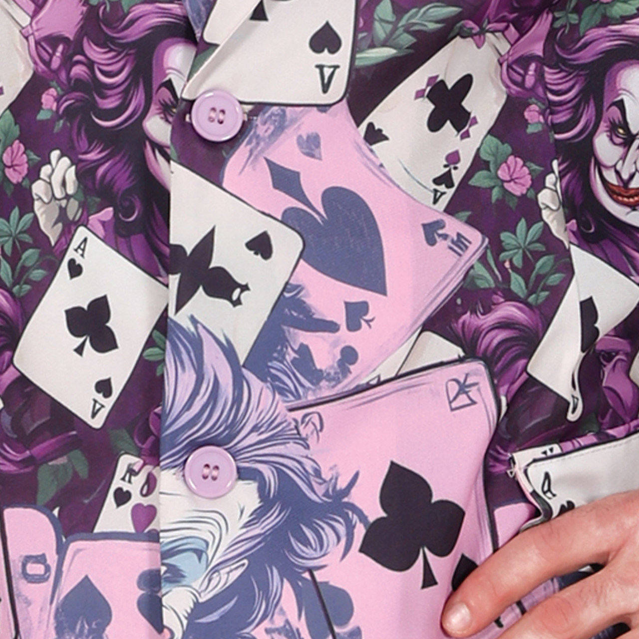 Fato de Joker Traje Cartas para homem