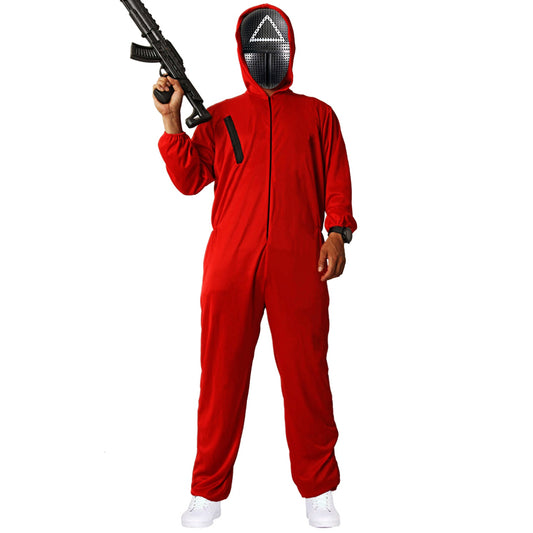 Fato de Squid Game Guarda Vermelho Básico infantil