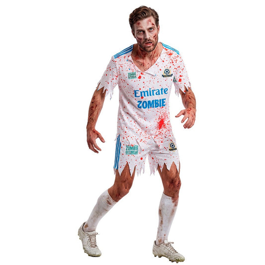Fato de Jogador de Futebol Zombie para adulto