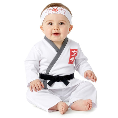 Fato de Karate Kid "Cobra Kai" para bebé