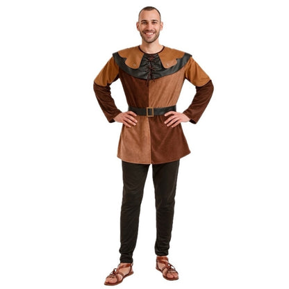 Fato de Lenhador Medieval para homem 