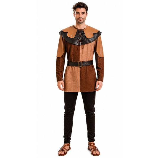 Fato de Lenhador Medieval para homem 