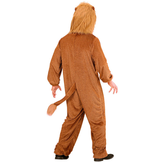 Fato de Leão de Peluche para adulto