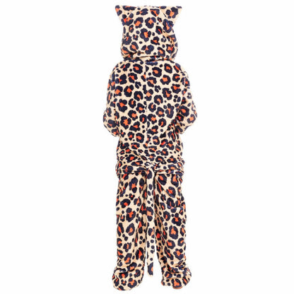 Fato de Leopardo de Peluche infantil