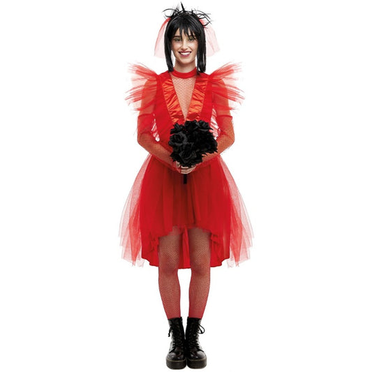 Fato de Noiva Lidia vermelho para mulher