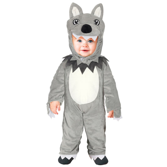 Fato de Lobo Cinzento para bebé