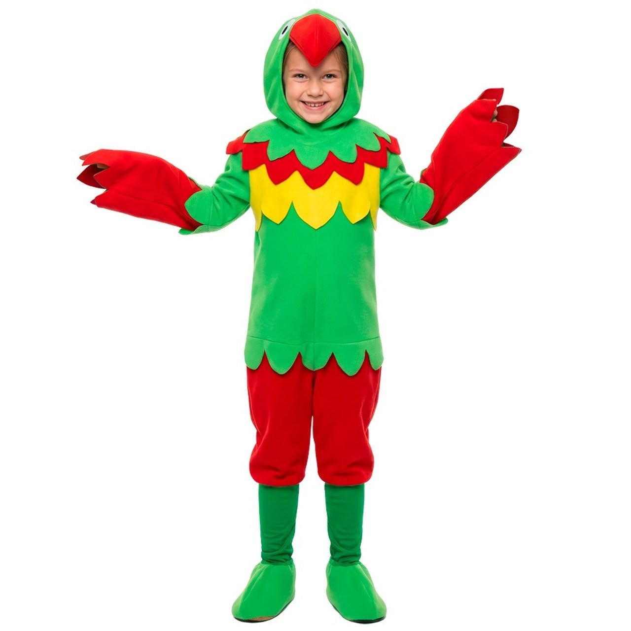 Fato de Loro Papagaio Multicolor infantil