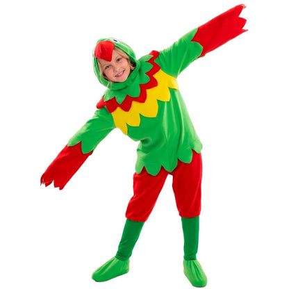 Fato de Loro Papagaio Multicolor infantil