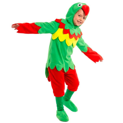 Fato de Loro Papagaio Multicolor infantil