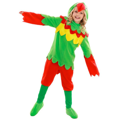 Fato de Loro Papagaio Multicolor infantil