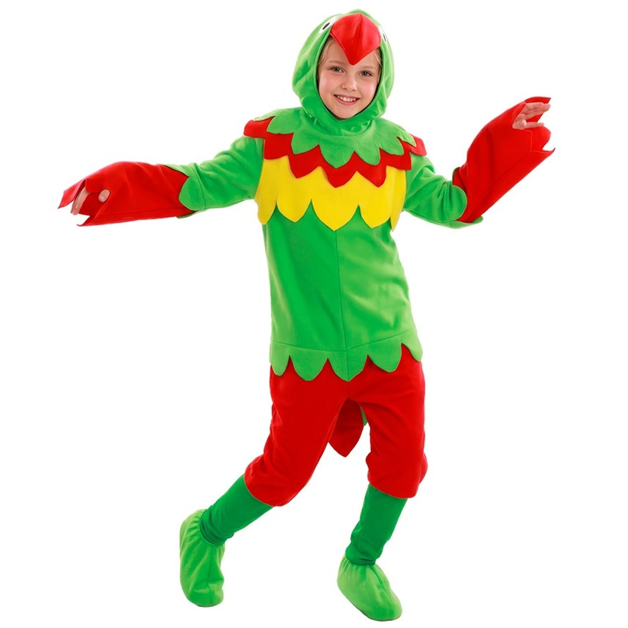 Fato de Loro Papagaio Multicolor infantil