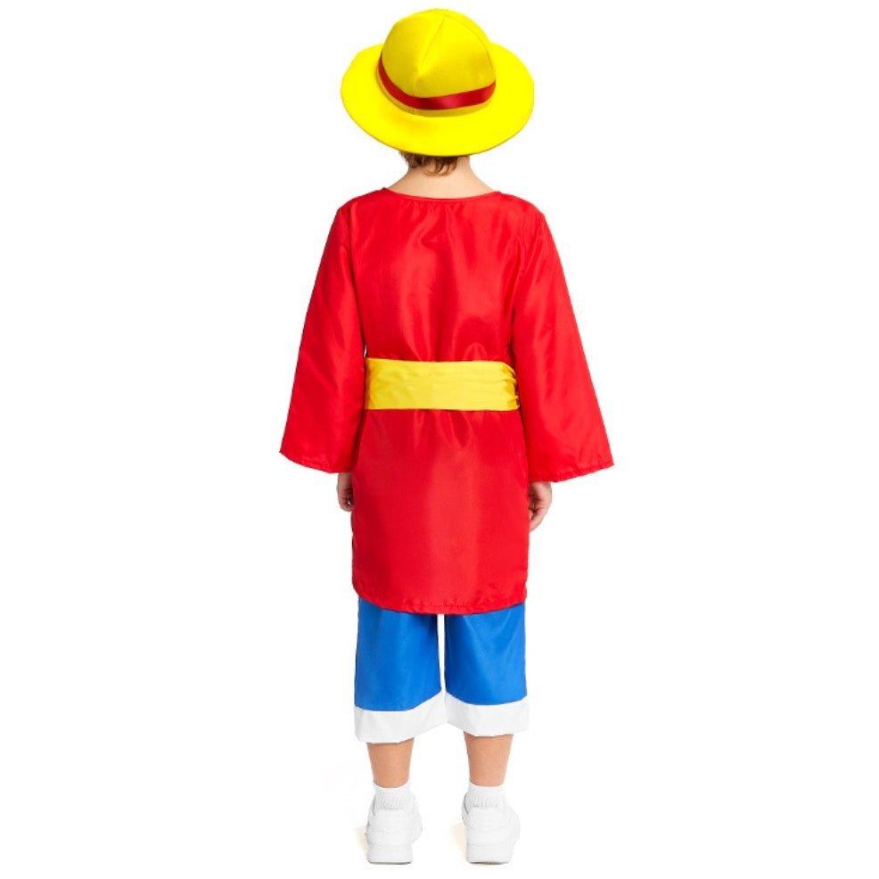 Fato de Luffy One Piece Aventureiro infantil