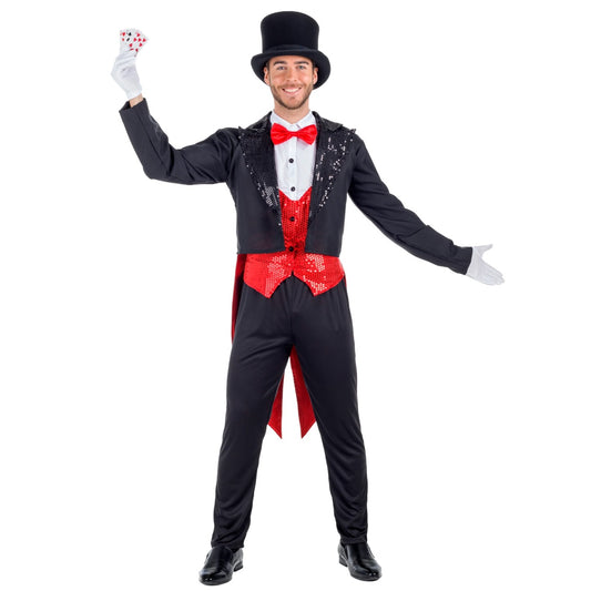 Fato de Mago Luxo para adulto