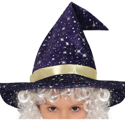 Fato de Mago Merlín Mágico Infantil