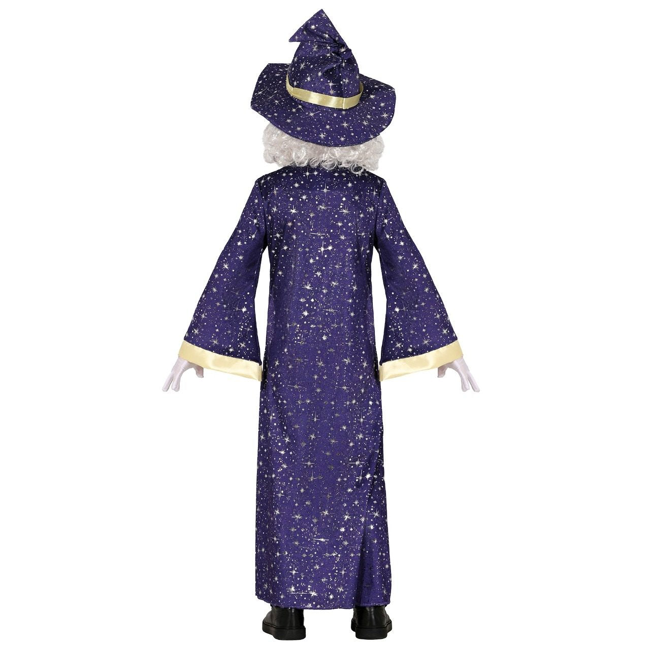 Fato de Mago Merlín Mágico Infantil