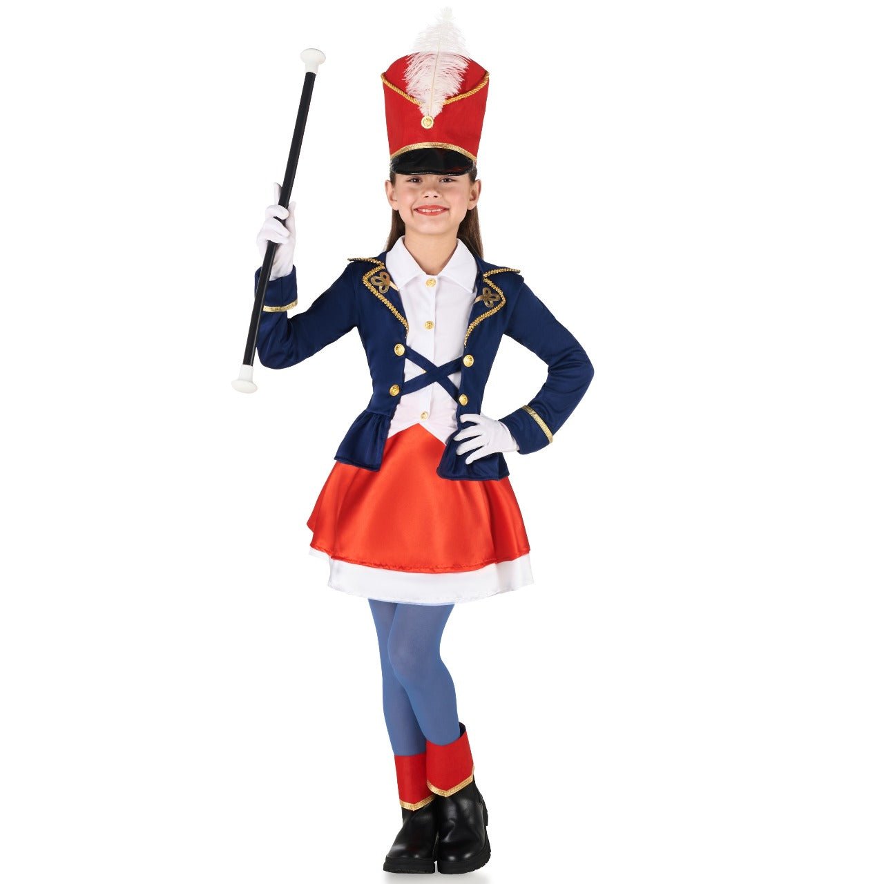 Fato de Majorette Deluxe para Menina