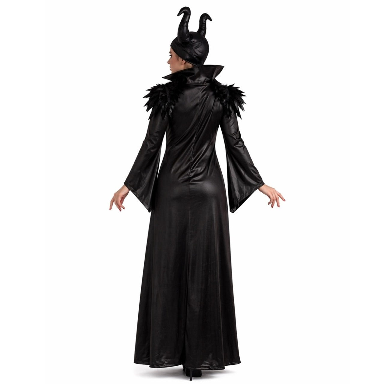 Fato de Maléfica Plumas para mulher