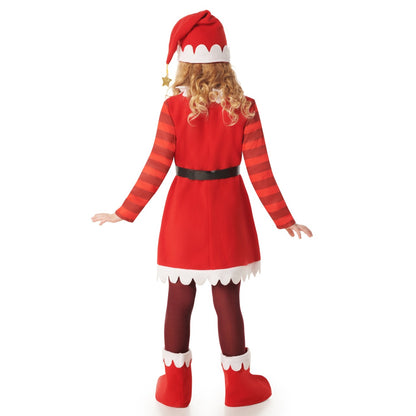 Fato de Mamã Natal Estrelas para menina