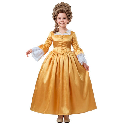 Fato de Maria Antonieta Barroca para menina