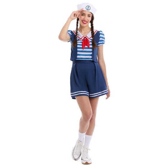Fato de Marinheira Azul para mulher