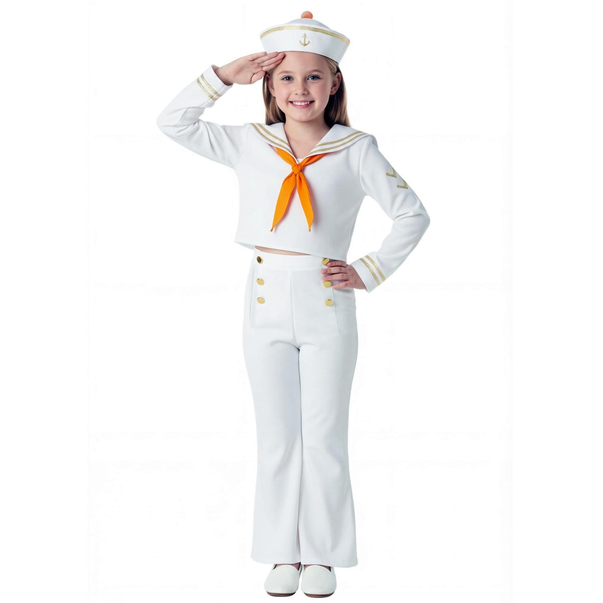 Fato de Marinheiro Branco infantil