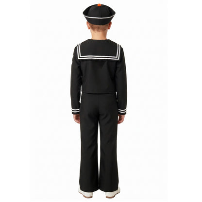 Fato de Marinheiro Preto infantil