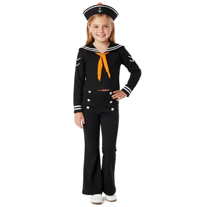 Fato de Marinheiro Preto infantil