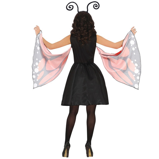 Fato de Borboleta laranja para adulto