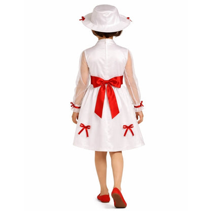 Fato de Ama Poppins Mágica para menina