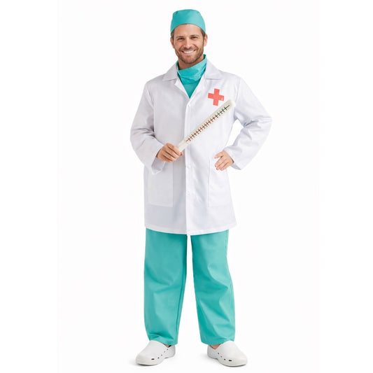 Fato de Médico de Urgências para adulto