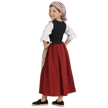 Fato de Empregada Constança para menina