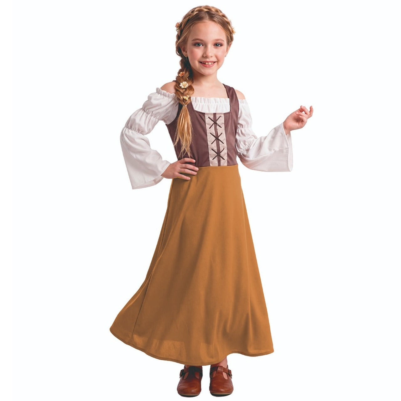 Fato de Criada Rural para menina