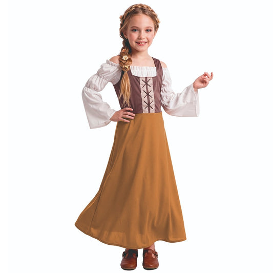 Fato de Criada Rural para menina