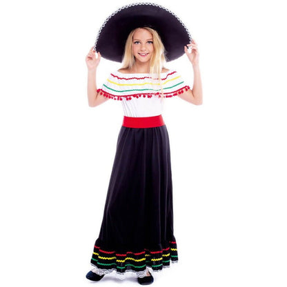 Fato de Valentina Mexicana para menina