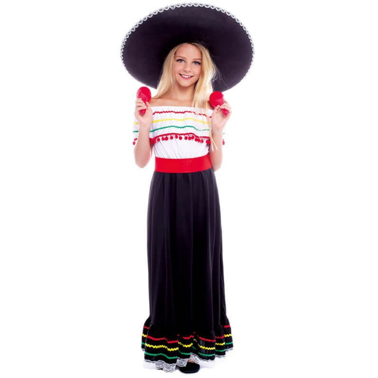 Fato de Valentina Mexicana para menina