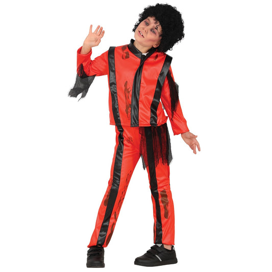 Fato de Michael Jackson Zombie para criança