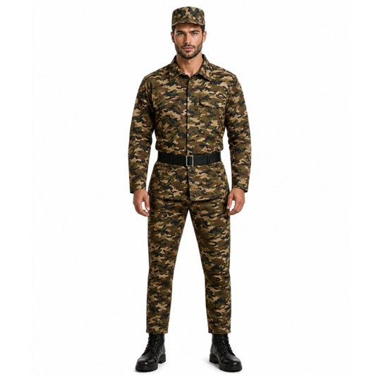 Fato de Militar Camuflado para adulto