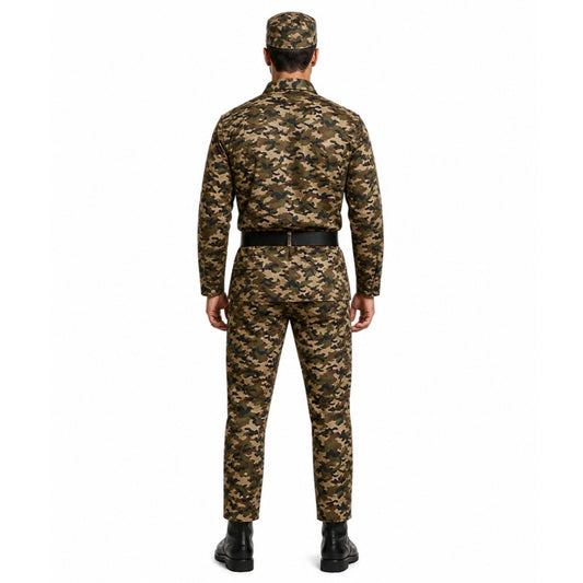 Fato de Militar Camuflado para adulto