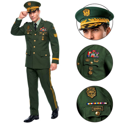 Fato de Militar General de Gala para homem