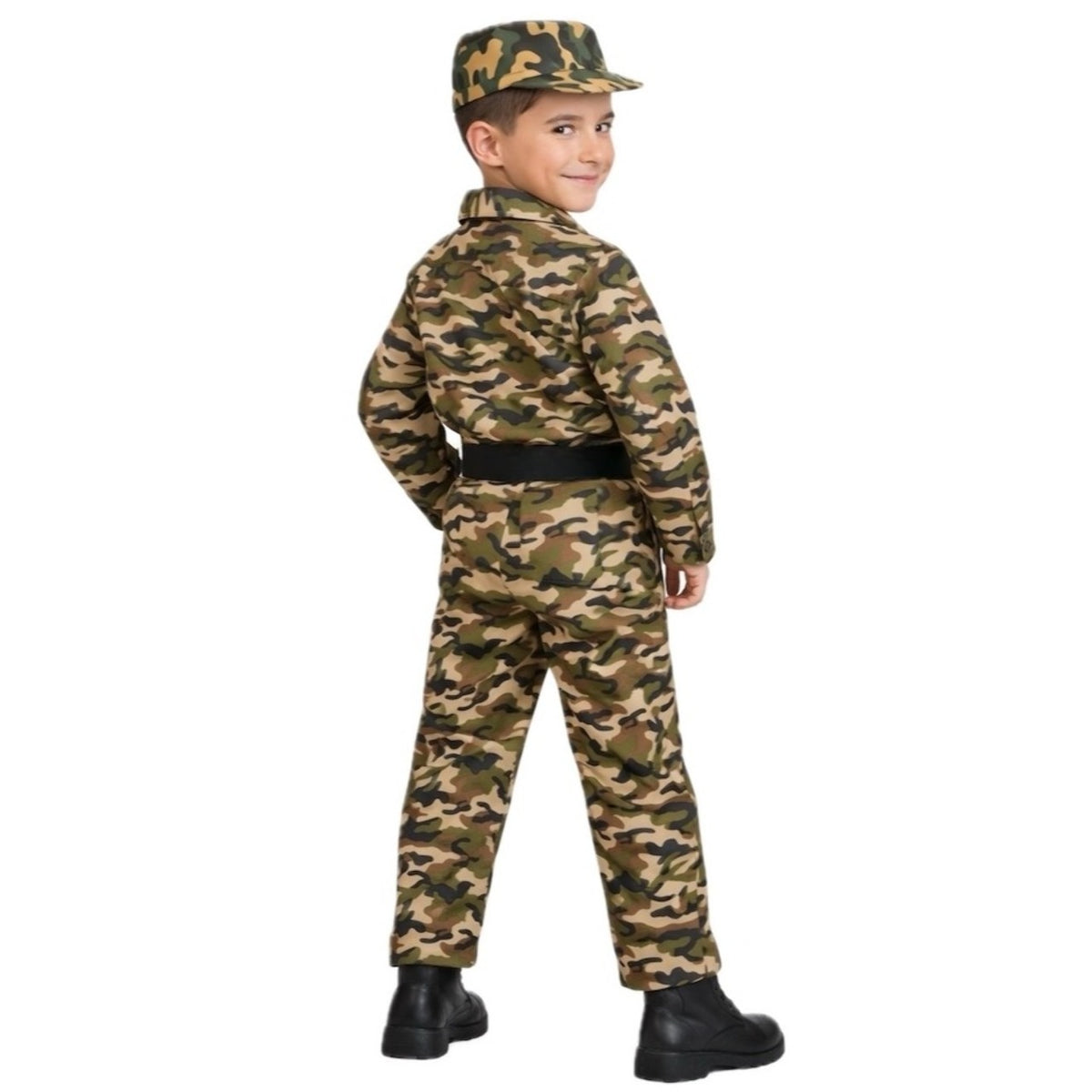 Fato de Militar com Boina para criança