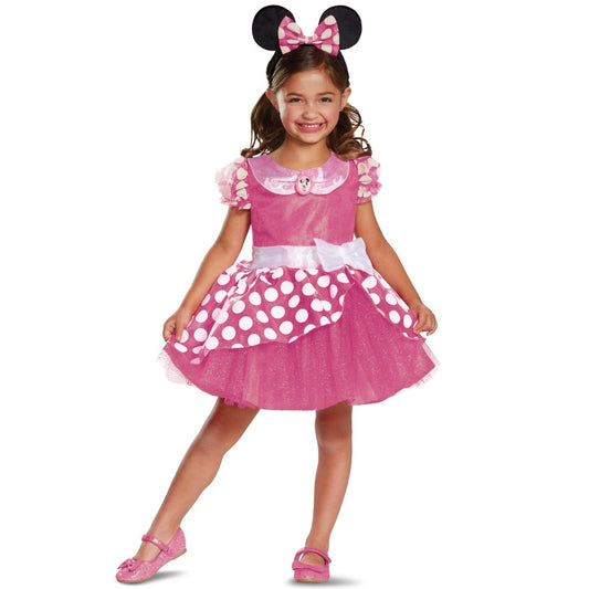 Fato de Minnie Mouse™ Deluxe para menina