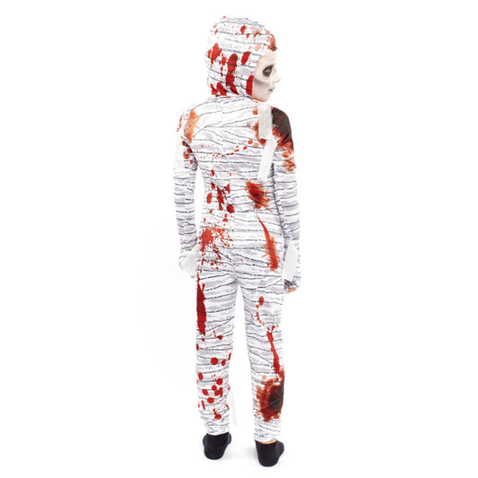 Fato de Múmia Sangrenta infantil