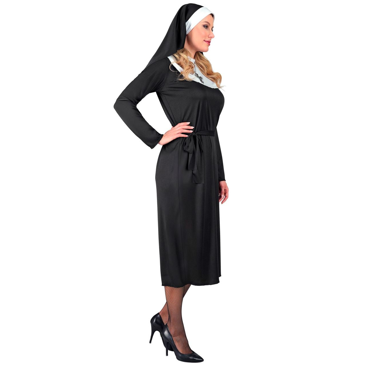 Fato de Freira Devota para mulher