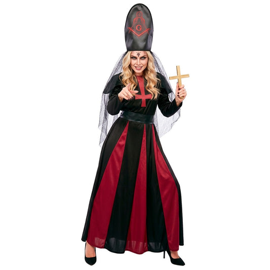 Fato de Freira do Diabo para mulher