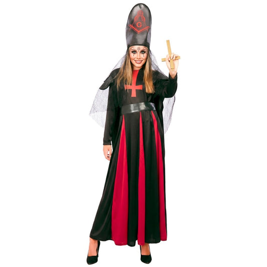 Fato de Freira do Diabo para mulher