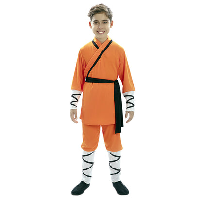 Fato de Monge Shaolin para menino