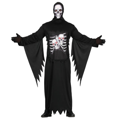 Fato de Morte Esqueleto para adulto