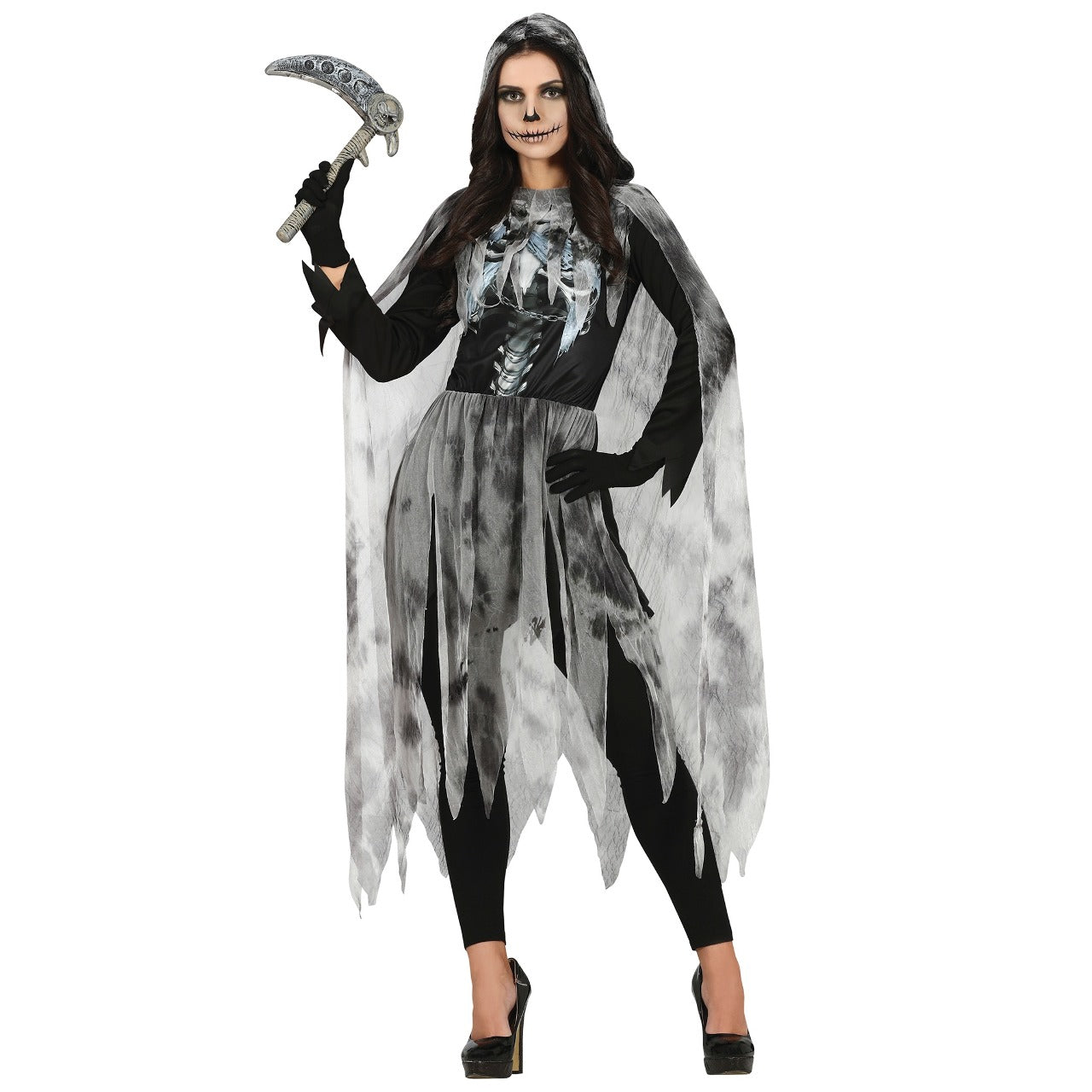 Fato de Morte La Parca para mulher