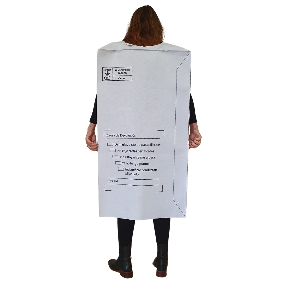 Fato de Multa de Trânsito para adulto