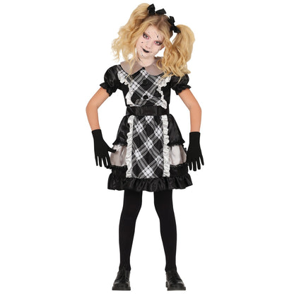Fato de Boneca de Porcelana Sinistra para menina